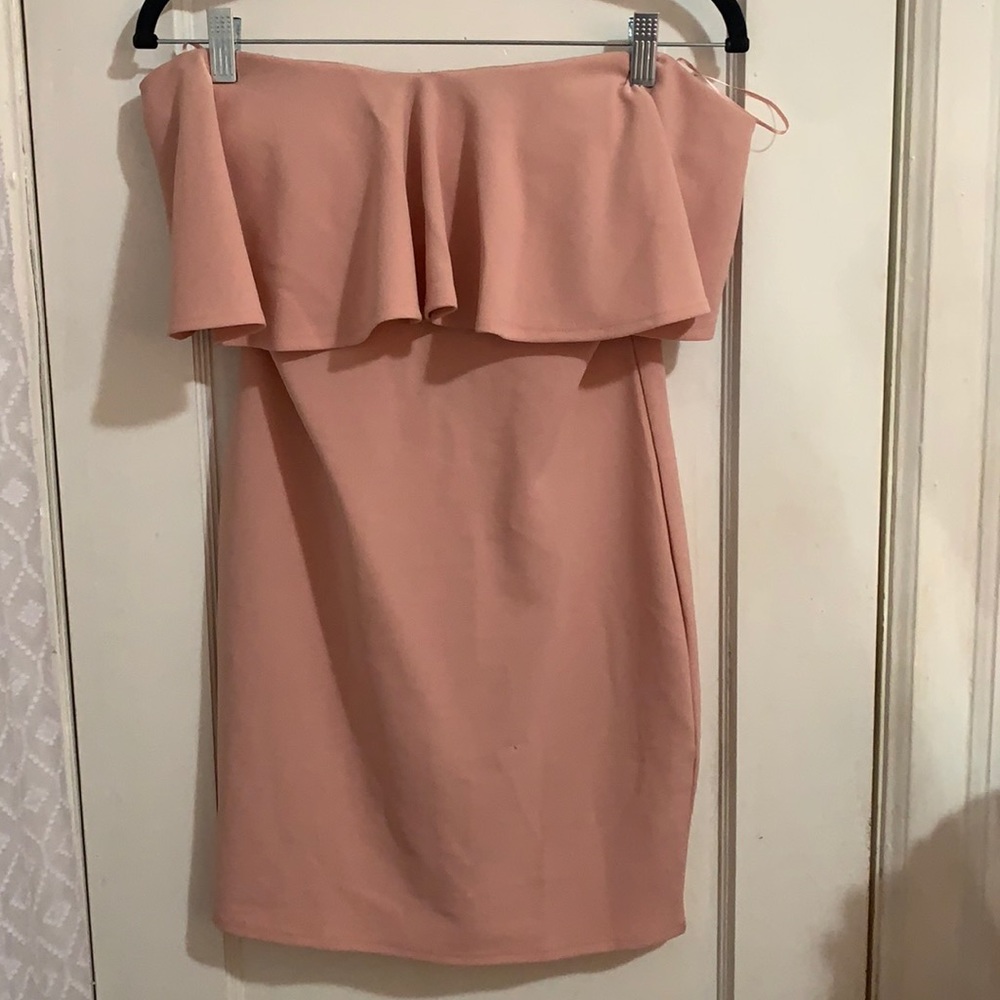 Frilly mini dress